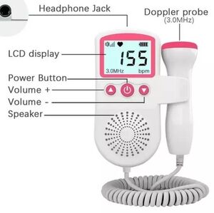 fetal doppler hear baby heart beat